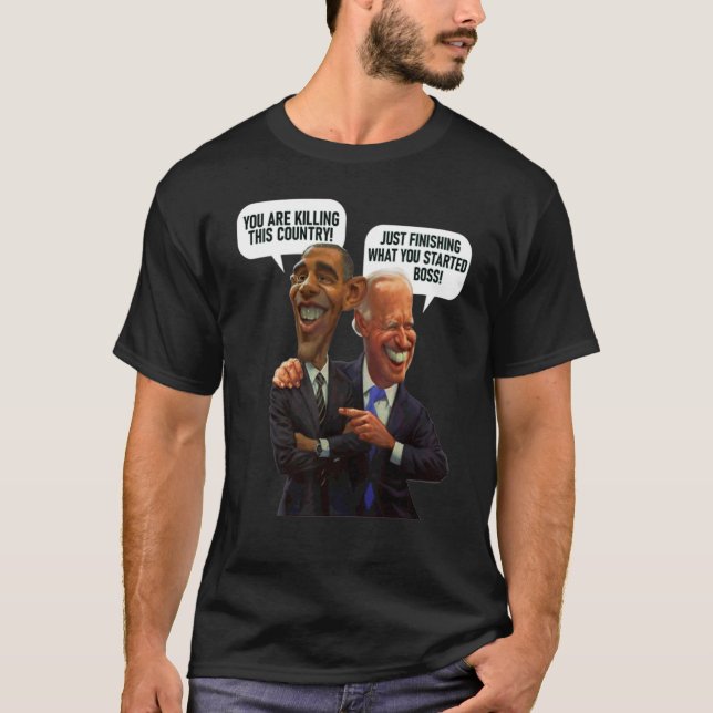 T-shirt Vous N'Avez Qu'À Diriger Ce Pays En Terminant (Devant)