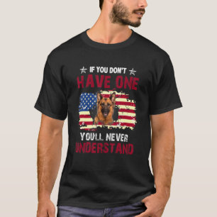 T-shirt Vous Ne Comprendrez Jamais Le Berger Allemand Chie