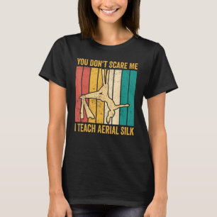T-shirt Vous ne me faites pas peur J'enseigne Aéronautique