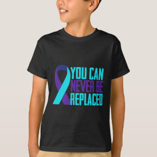T-shirt Vous ne pouvez jamais remplacer la sensibilisation