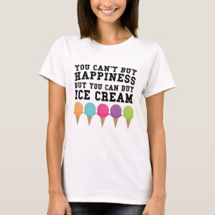 T-shirt Vous ne pouvez pas acheter l'achat de bonheur que
