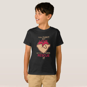 T-shirt Vous ne pouvez pas acheter l'amour mais vous pouve