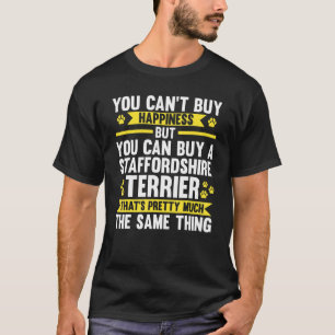 T-shirt Vous ne pouvez pas acheter le bonheur mais vous po