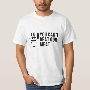 T-SHIRT VOUS NE POUVEZ PAS BATTRE NOTRE VIANDE