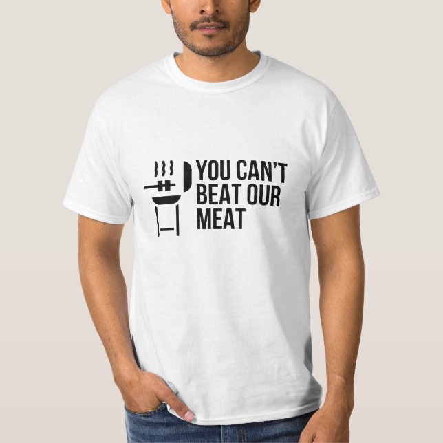 T-SHIRT VOUS NE POUVEZ PAS BATTRE NOTRE VIANDE (Devant)