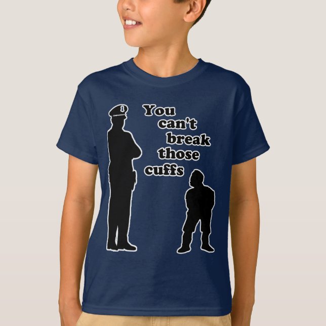 T-shirt Vous ne pouvez pas casser ces manchettes (Devant)