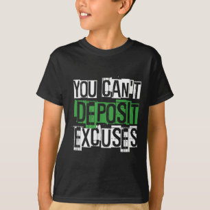 T-shirt Vous ne pouvez pas détester les excuses motivation