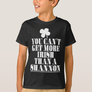 T-shirt Vous ne pouvez pas être plus Irlandais que la St P