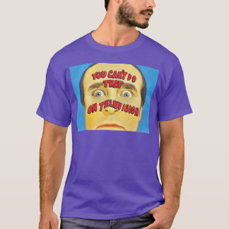 T-shirt Vous ne pouvez pas faire ça à la télévision amis v