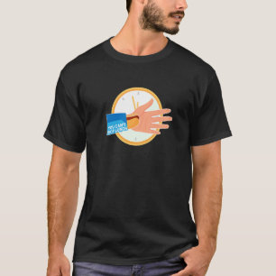T-shirt Vous ne pouvez pas ignorer le déjeuner