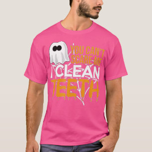 T-shirt Vous ne pouvez pas me faire peur Je nettoie la mai