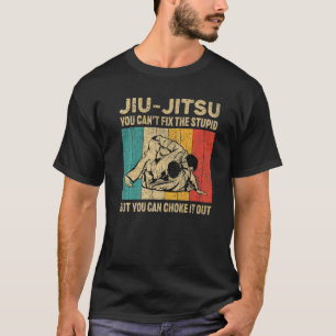 T-shirt Vous ne pouvez pas réparer le BJJ brésilien drôle
