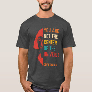 T-shirt Vous n'êtes pas le centre de la famille de citatio