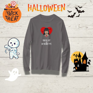 T-shirt "Vous n'êtes pas mon groupe sanguin" Funny Vampire