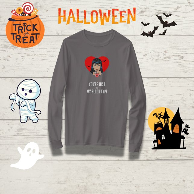 T-shirt "Vous n'êtes pas mon groupe sanguin" Funny Vampire (Créateur téléchargé)