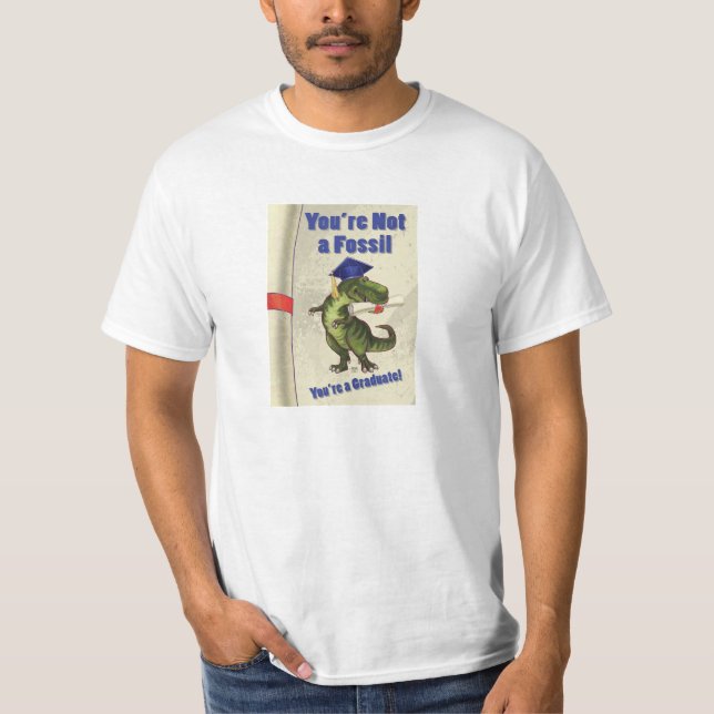 T-shirt Vous n'êtes pas un parchemin fossile (Devant)