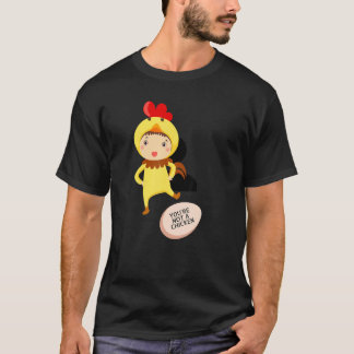 T-shirt Vous n'êtes pas un poulet   Blagues animales