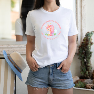 T-shirt Vous n'êtes pas une licorne
