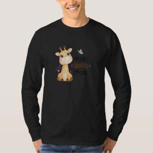 T-shirt Vous Pariez Giraffe Je Suis Mignonne Citations À P