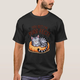 T-shirt Vous pariez que je suis un amoureux des chats drôl