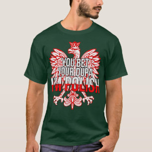 T-shirt VOUS PARIEZ VOTRE DUPA JE SUIS POLONAIS Funny Polo