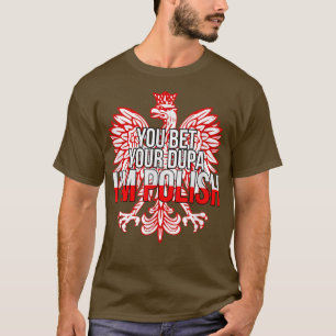 T-shirt VOUS PARIEZ VOTRE DUPA JE SUIS POLONAIS Funny Polo