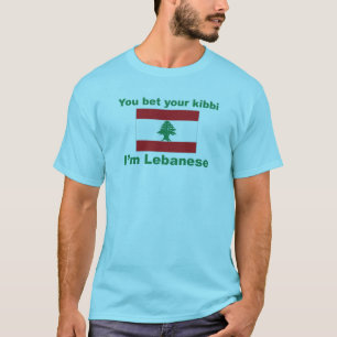T-shirt Vous pariez votre kibbi que je suis libanais