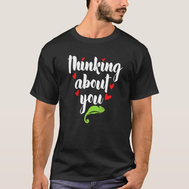 T-shirt Vous Pensez Geckos Blague Chameleons Pun Cham (Devant)