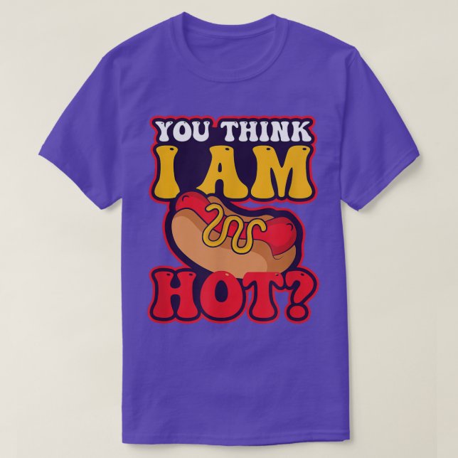 T-shirt Vous Pensez Que Je Suis Un Amoureux des chiens Hot (Design devant)