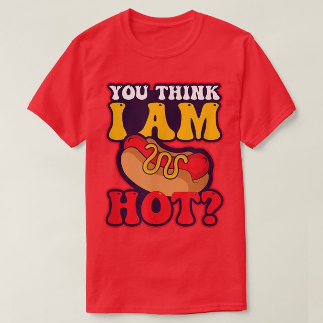 T-shirt Vous pensez que je suis un Amoureux des chiens Hot (Design devant)