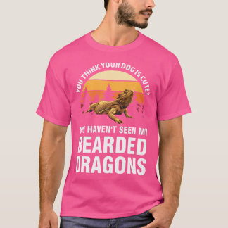 T-shirt Vous Pensez Que Votre Chien Est De Mignons Dragons