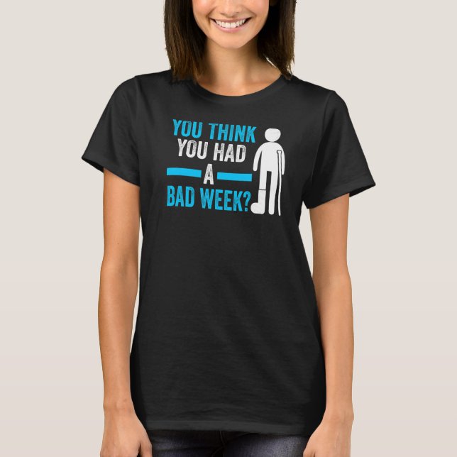 T-shirt vous pensez que vous avez eu une blessure de récup (Devant)