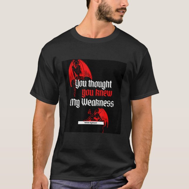 T-shirt Vous Pensiez Savoir (Devant)