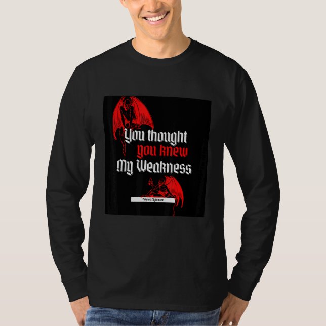 T-shirt Vous Pensiez Savoir (Devant)