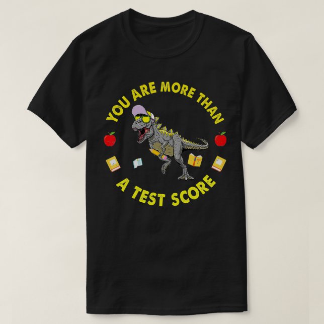 T-shirt Vous Plus Qu'Un Test Score Costume Test Jour Cadea (Design devant)