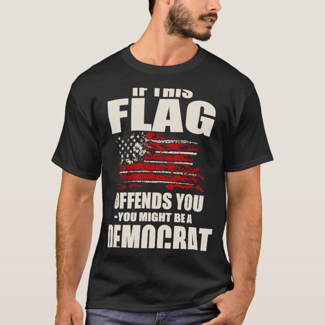 T-shirt Vous pourriez être démocrate (Devant)