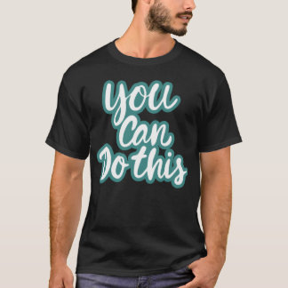 T-shirt VOUS POUVEZ DOHER SWEATSHIRT MOTIVATIONSAL vintage