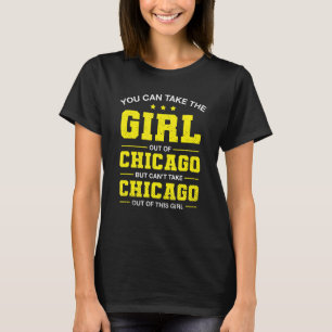 T-shirt Vous Pouvez Emmener La Fille De Chicago Illinois G