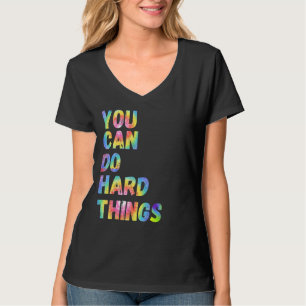 T-shirt Vous Pouvez Faire Des Choses Dures Fierté Ally Rai