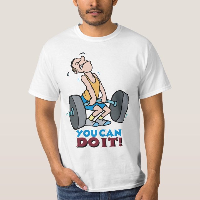 T-shirt Vous pouvez le faire - jeu de mot (Devant)