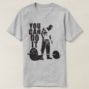 T-shirt VOUS POUVEZ LE FAIRE - Motivation de l'entraînemen