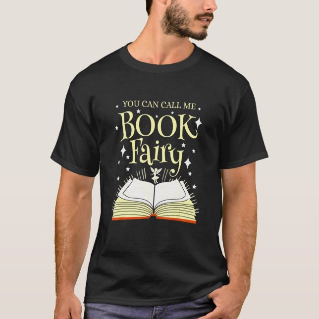 T-shirt Vous Pouvez M'Appeler Librairie Fairy (Devant)