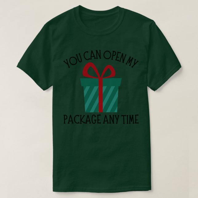 T-shirt Vous Pouvez Ouvrir Mon Forfait À Tout Moment Noël  (Design devant)