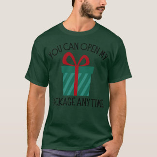 T-shirt Vous Pouvez Ouvrir Mon Forfait À Tout Moment Noël