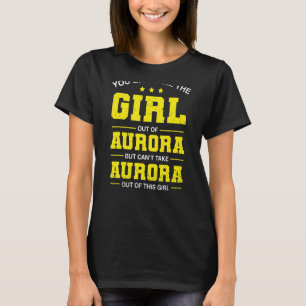 T-shirt Vous Pouvez Sortir La Fille D'Aurora Colorado Girl