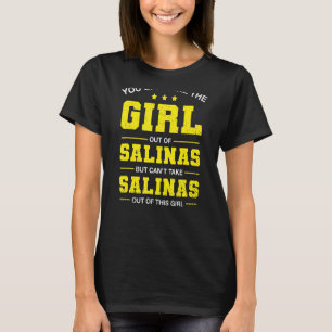 T-shirt Vous Pouvez Sortir La Fille De Salinas California