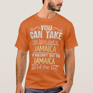 T-shirt Vous Pouvez Sortir Le Garçon De La Jamaïque Mais V