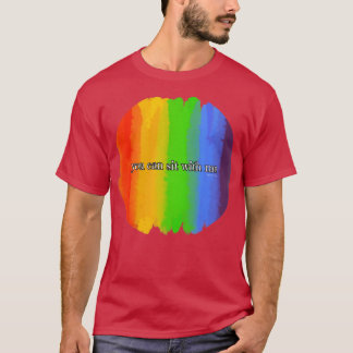 T-shirt Vous pouvez vous asseoir avec moi