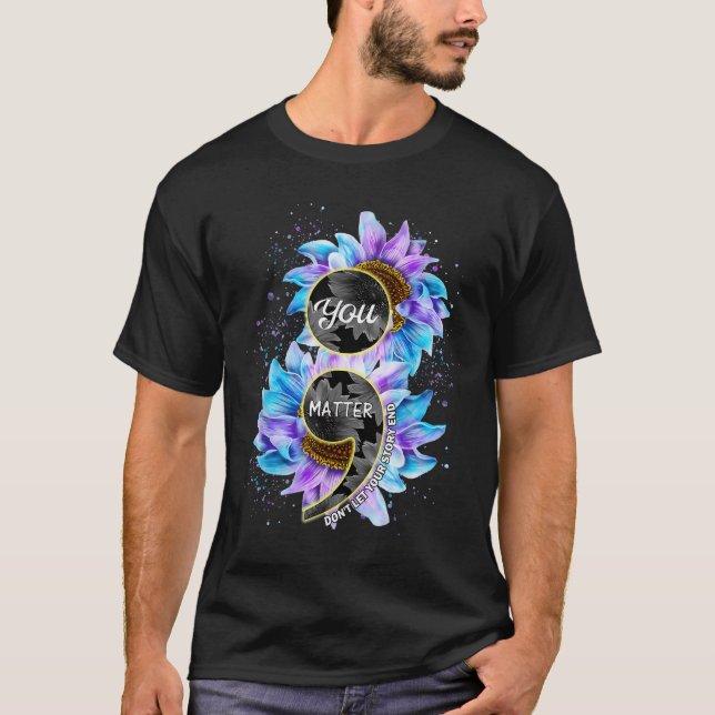 T-shirt Vous Prévention de la prise de conscience du suici (Devant)