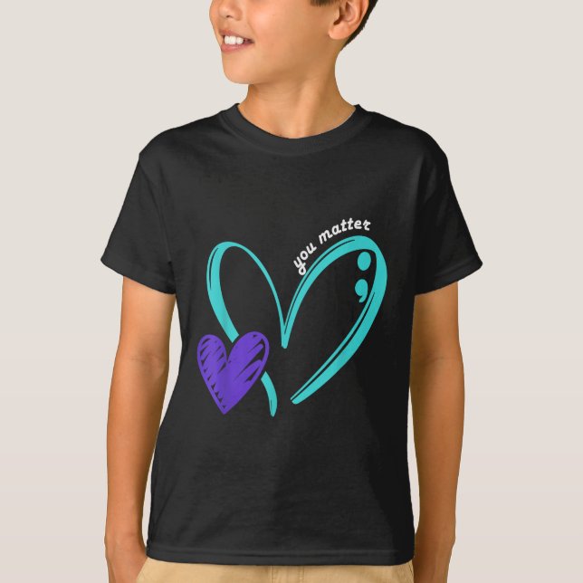 T-shirt Vous Prévention du Suicide Sensibilisation Sarcell (Devant)